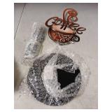 Hexagram Coffee Kitchen Decor, Coffee Paper Towel Holder, Cute Vintage for Bar Kitchen Bathroom Countertop Gifts for Women Men Housewarming