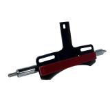 M Maintenanse Black Turn Signal Relocation Kit For Harley Dyna 02-17 XL 04-Up