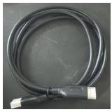 Amazon Basics DisplayPort to HDMI Cable, Uni-Directional, 4K@30Hz, 1920x1200, 1080p, 6 ft, Black DP60