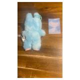 Lafufu (fake labubu) hope with card keychain big into energy