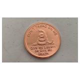 1oz 999 Fine Copper Round - Don