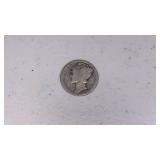 1917 Mercury Dime Coin 90% Silver