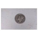1927 Mercury Dime Coin 90% Silver