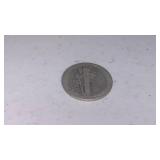 1918 Mercury Dime Coin 90% Silver