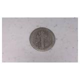 1918 Mercury Dime Coin 90% Silver