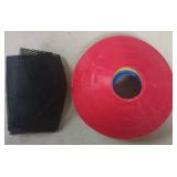 IZZHYDD Football Goalie Cones Set with Carrying Bag, 25 Pieces, for Indoor/Outdoor Practice and Games Multicolor