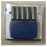 Power Torque 5-Piece Bolt Extractor Set 3/8\" Drive