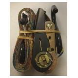 Multi-colored Ratchet Tie Down Strap