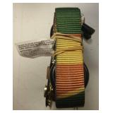 Multi-colored Ratchet Tie Down Strap