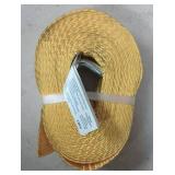 Heavy Duty Yellow Cargo Tie Down Strap Roll