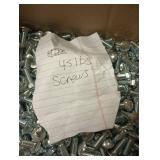 4.5 lbs Bulk Zinc Plated Machine Screws