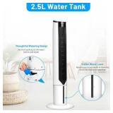 Gymax 41 in. Tower Fan 3-in-1 Evaporative Air Cooler Humidifier with Remote Control Retail - $115
