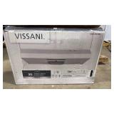 Vissani Arno 30 in. 240 CFM Convertible Under Cabinet Range Hood in White with Lighting and Charcoal Filter Retail $79.00