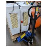 Pallet of Coolers and Fans - For Parts or Repair