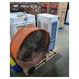 Pallet of Coolers and Fans - For Parts or Repair