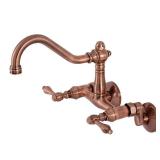 Kingston Brass KS322ALAC Vintage Kitchen Faucet, Antique Copper 8.5 x 12.06 x 8, Retail $260, VERY NICE, and NEW