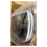 Hampton Bay 16 in. Indoor Wall Mount Fan with Remote, Retail $43