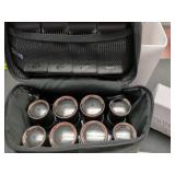 T3 - Volumizing Hot Rollers LUXE | Premium Hair Curler Set for Long Lasting Volume, Body & Shine | Set of 8-4 XL (1.75") & 4 Large (1.5") with Bonus set of 2, 1\" Rollers, Retail $170