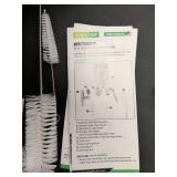 NutriChef Nitro Cold Brew Coffee Maker - Home Brew Coffee Keg, Nitrogen Coffee Machine Dispenser System w/ Pressure Relieving Valve Kit & Stout Creamer Faucet, Stainless steel - NutriChef NCNTROCB