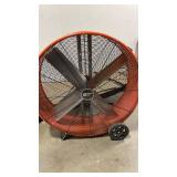 Commercial Electric 42 in. Heavy Duty 2-Speed Belt Drive Drum Fan - Retail $400