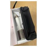Shark HT212 SmoothStyle Heated Comb + Blow Dryer Brush with Heat Resistant Storage Bag, Dual Mode, for All Hair Types, Silk - Retail $113