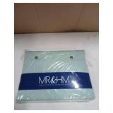 MR&HM Full Size Bed Sheets, 4-Piece Cooling Sheets, Rayon Derived from Bamboo & Polyester Blend, Soft & Silky, 15\" Deep Pockets with Elastic Straps, Hotel Luxury for Hot Sleepers, Sage Green