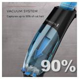 Remington Vacuum Haircut Kit, Vacuum Beard Trimmer, Hair Clippers for Men with Removable Hair Chamber and Dual Motor Power (18 pieces)
