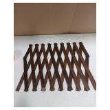 Expandable Garden Trellis, 13.4" x 60" Trellis for Climbing Plants Outdoor, Wooden Lattice Fence Wall Panel Lattice Panels for Outside, for Climbing Plants Vine Ivy Rose Cucumbers Clematis