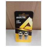 AUXITO 194 LED Bulbs for License Plate Light 168 175 2825 W5W T10 24-SMD 3014 Chipsets 6000K White for Car Dome Door Map Dash Courtesy Cargo License Plate Lights, Pack of 2