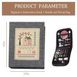Embroidery Book ,Sewing Books for Beginners Adult, Plus a Set of Sewing Tools