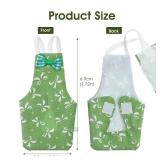 LXUEJIE 4 Pcs Bird Diaper, Cute Pet Bird Diaper, Parrot Nappy Reusable Flight Suit with Waterproof Inner Birds Diapers for Parakeet Cockatiel Mini Macaw Budgie Canary