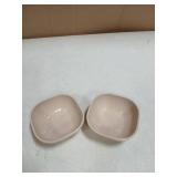 Homienly Soy Sauce Dishes,Wheat Straw Small Bowl Set of 2-4.5 OZ Small Dessert Bowls,Unbreakable Dipping Bowls,Dipping Sauce Cups,Mini Prep Bowls, Dip Bowl for Side Dish - Beige