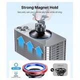 andobil for MagSafe Car Mount [Upgraded Strongest Magnet] Magnetic Phone Holder for Car Vent 360 Adjustable Magnetic Car Phone Holder Mount for iPhone 17 Pro Max 16 15 14 13 Plus Mini (Carbon Fiber)
