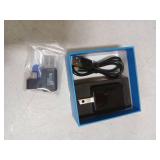 No Audio Charger Camera - Video-Only 1080P Small Camera with Motion Detection - Covert Nanny Cam for Home Indoor Security - 32GB Micro SD Card Included