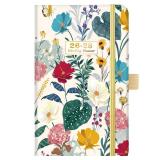 2026-2028 Pocket Calendar/Planner for Purse- January 2026 - December 2028(36-Month Calendar), 3.8" x 6.4", 3 Year Monthly Planner, Elastic Closure, Inner Pocket,Pen Loop, 2 Book Marks,Wildflower