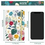 2026-2028 Pocket Calendar/Planner for Purse- January 2026 - December 2028(36-Month Calendar), 3.8" x 6.4", 3 Year Monthly Planner, Elastic Closure, Inner Pocket,Pen Loop, 2 Book Marks,Wildflower