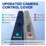 Miracase Magnetic for iPhone 17 Case, Compatible with MagSafe, Integrated Silicone Camera Control Cover, 3.0mm Thicken Shockproof Drop Protection Phone Case for 17,Dark Blue