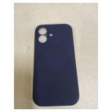 Miracase Magnetic for iPhone 17 Case, Compatible with MagSafe, Integrated Silicone Camera Control Cover, 3.0mm Thicken Shockproof Drop Protection Phone Case for 17,Dark Blue