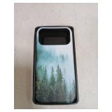 LUXMERRY for iPhone 17 Pro Max Case - Wireless Charging Compatible - Dual-Layer Hard Shell + Silicone Cover - Shockproof Protective Phone Case with Trendy Designs for Women - Forest in The Mist