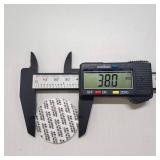 NANSHINE 38mm/ 1.5" Pressure Activated Seals Cap Liners Foam Sealing inserts for Glass & Plastic Jar Bottles Containers No Induction Sealer Needed 500pcs