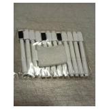 Mozeat Lens 12 Pcs Dry Erase Marker Magnetic White Fine Tip Magnetic Markers Whiteboard Markers with Eraser Marker for White Board Mini Dry erase Markers Dry Erase Pens for Office Home Black