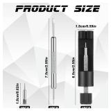 Gtziqa Watch Link Removal Kit, Watch Pin Removal Tool Watches Resizing Kit Pin Remover for Sizing Bands with Extra Replacement for Adjust and Remover Bracelet Strap