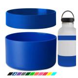 Greant Double Protective Water Bottle Boot compatible with Hydro Flask, Silicone Flex Boot compatible with Hydroflask Boot, Universal Anti-Slip Bottle Sleeve, 3 Sizes to Choose