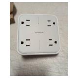 Multi Plug Outlet Extender, TESSAN Surge Protector Splitter with 3 USB (1 USB C Port) Wall Charger, Multiple Expander for Travel, Home, College Dorm Room