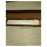 Uniclife 2 Pairs 12 Inch French Cleat Hanger 80 lbs Load Heavy Duty French Cleat Picture Hanger Aluminum Alloy Mirror Hanging Hardware Wall Mounting Bracket Interlocking Z Bar Clip with Bubble Level