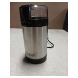 BLACK+DECKER One Touch Coffee Grinder, 2/3 Cup Coffee Bean Capacity, Spice Grinder, One Touch Push-Button Control -150 Watts -Stainless Steel Blades