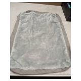 Explore Land Waterproof Dog Bed Cover Machine Washable Fluffy Dog Bed Replacement Cover for Cat, 20Lx15Wx3H inch, Gray