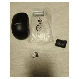 Amazon Basics 2.4 Ghz Wireless Optical Computer Mouse with USB Nano Receiver, Black