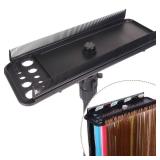 Hair Extension Holder Hanger Braiding Rack Extension Tool Double-Side Teeth Extension Display Holder Hair Separator holder for Hair Salon Home (Tripod not included)