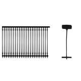 Acuteye 1 Inch Standard Tagging Attachments, 5000 Pieces, 50 Per Clip (Black)